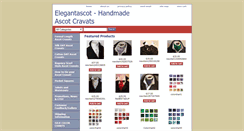 Desktop Screenshot of elegantascot.com